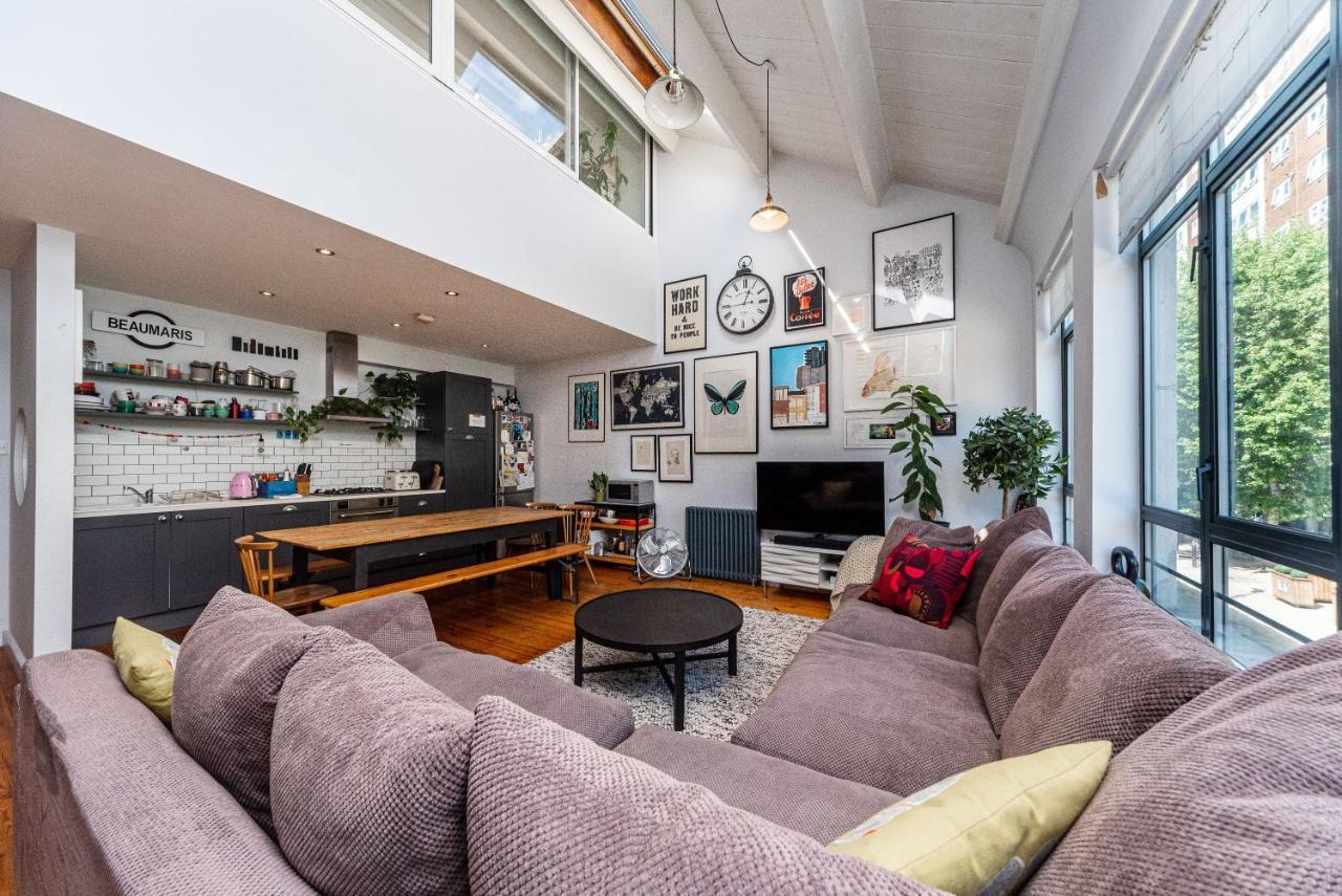 Appartement Pass The Keys - Trendy Flat With Private Terrace In East Londen